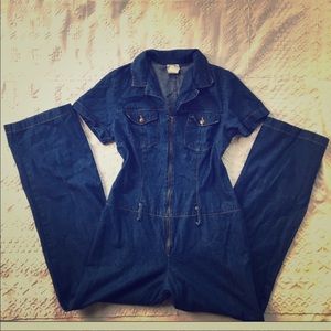Denim jumpsuit